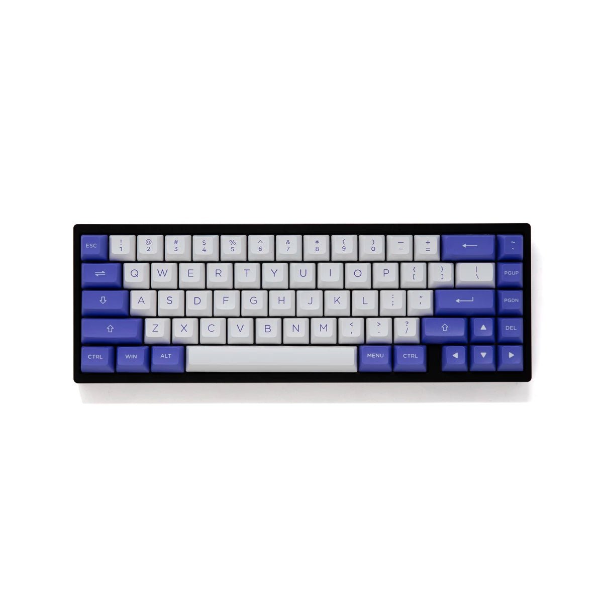 Akko Periwinkle Very Peri Keycap Set Doubleshot PBT - Divinikey