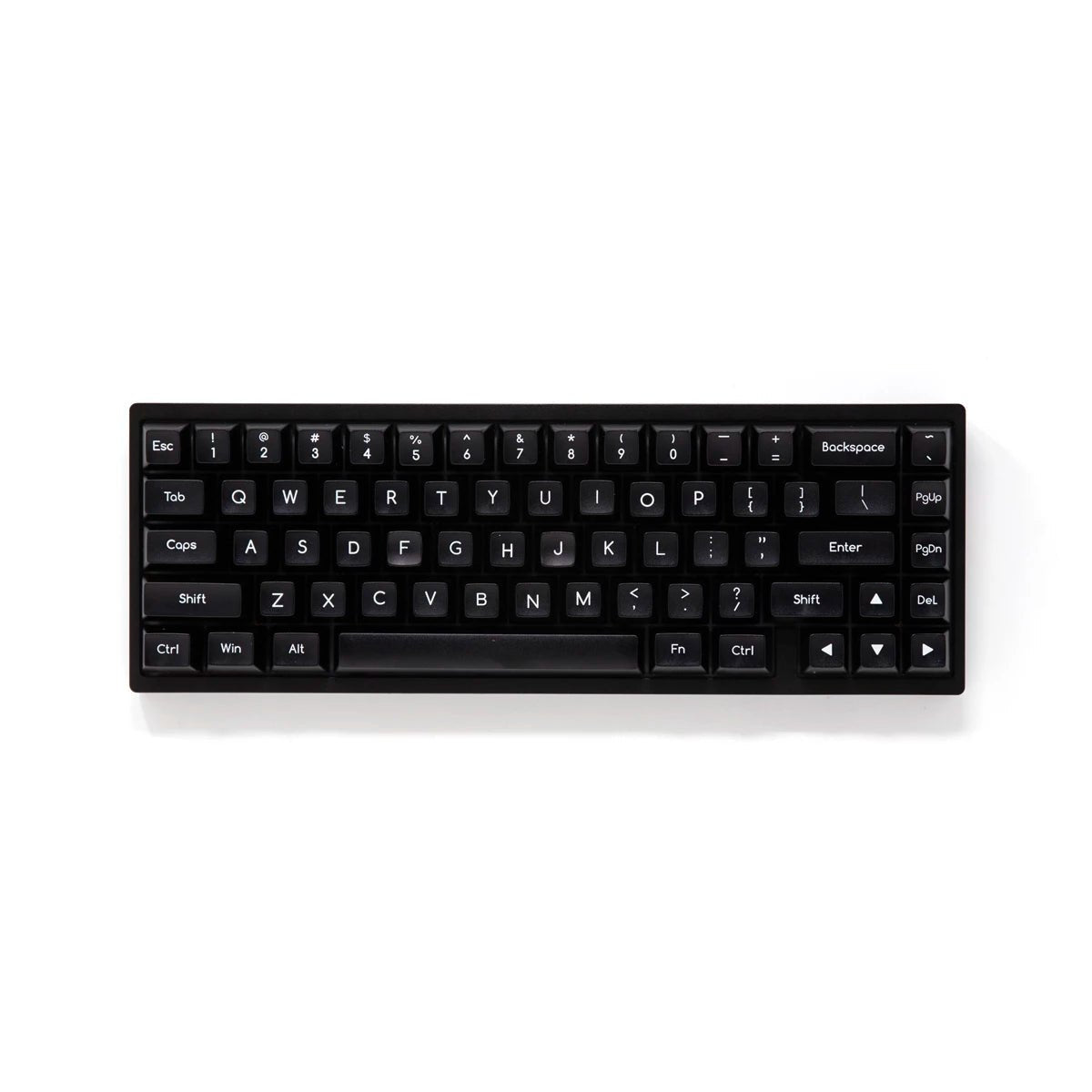 Akko White on Black Keycap Set Doubleshot ABS - Divinikey