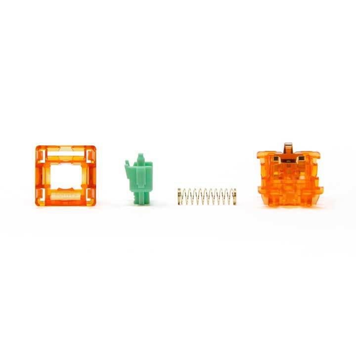 C³Equalz X TKC Tangerine Linear Switches - Divinikey