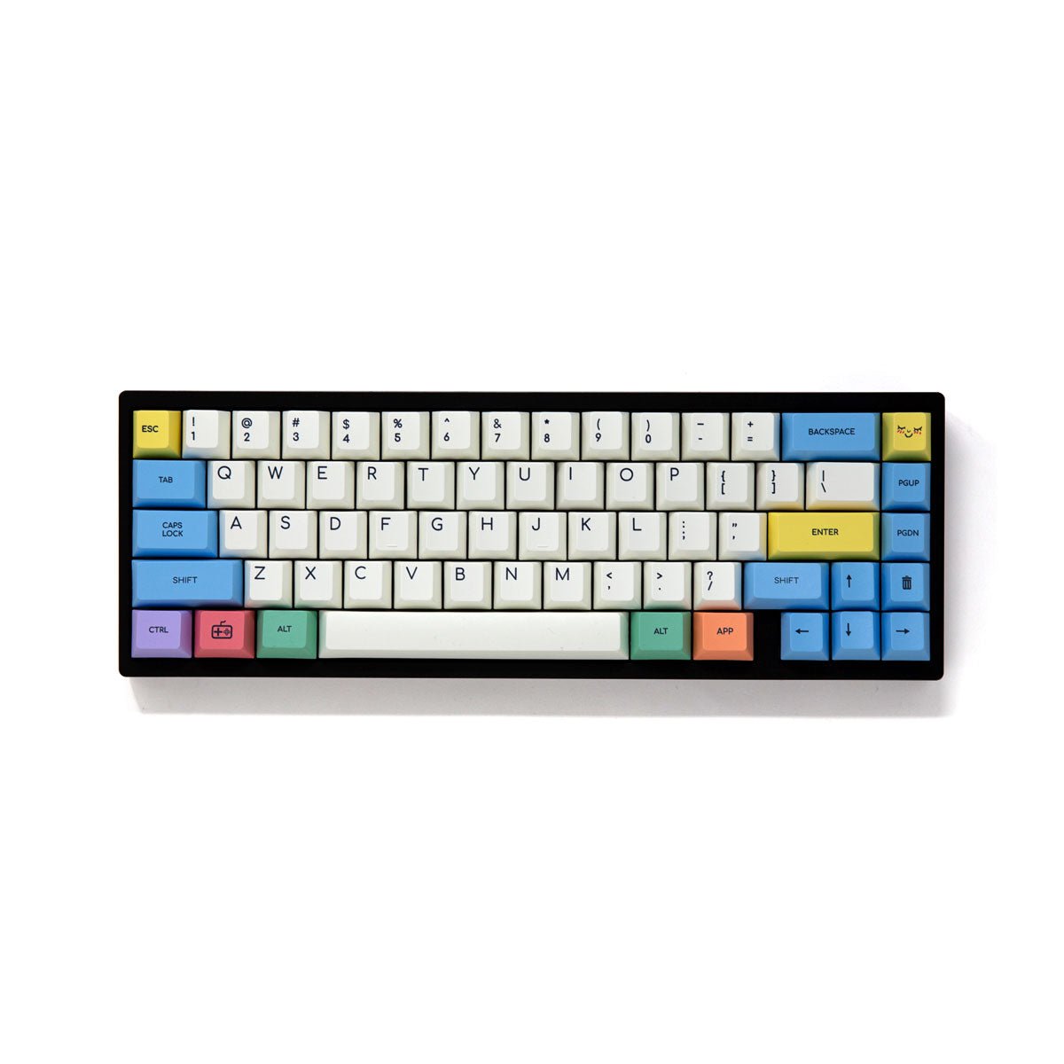 Chalk Keycap Set Dye-Sub PBT - Divinikey