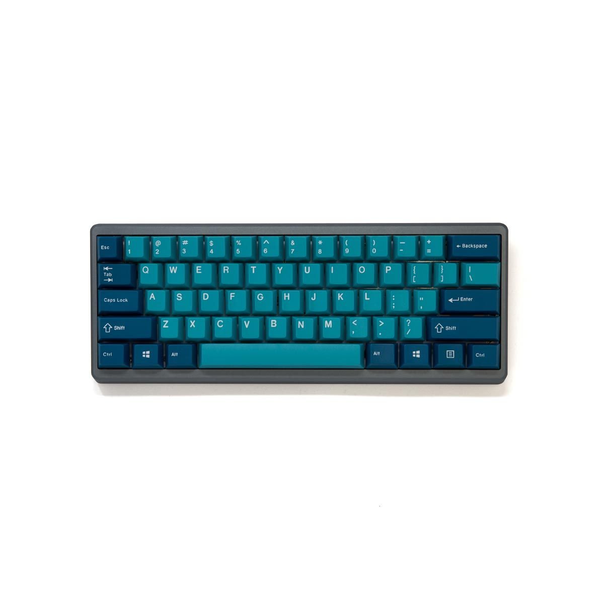 EnjoyPBT Aquamarine Keycap Set Doubleshot ABS - Divinikey