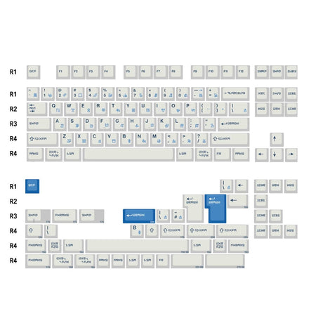 EnjoyPBT Divine Plan Keycap Set Dye-Sub PBT - Divinikey
