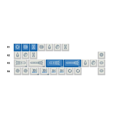 EnjoyPBT Divine Plan Keycap Set Dye-Sub PBT - Divinikey