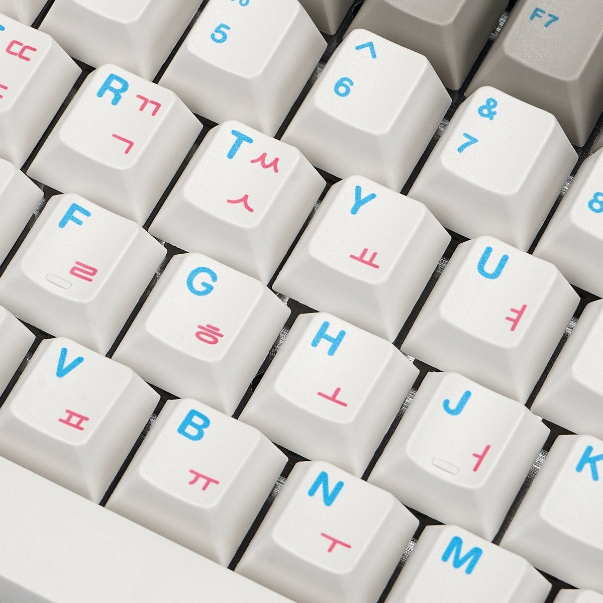 EnjoyPBT Korean Keycap Set Dye-Sub PBT - Divinikey