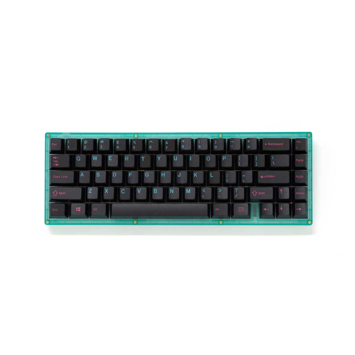 EnjoyPBT Miami Nights Keycap Set Doubleshot ABS - Divinikey