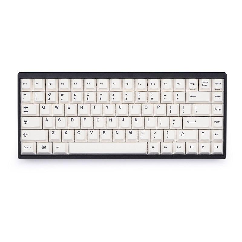 EnjoyPBT Simple White Keycap Set Dye-Sub PBT - Divinikey