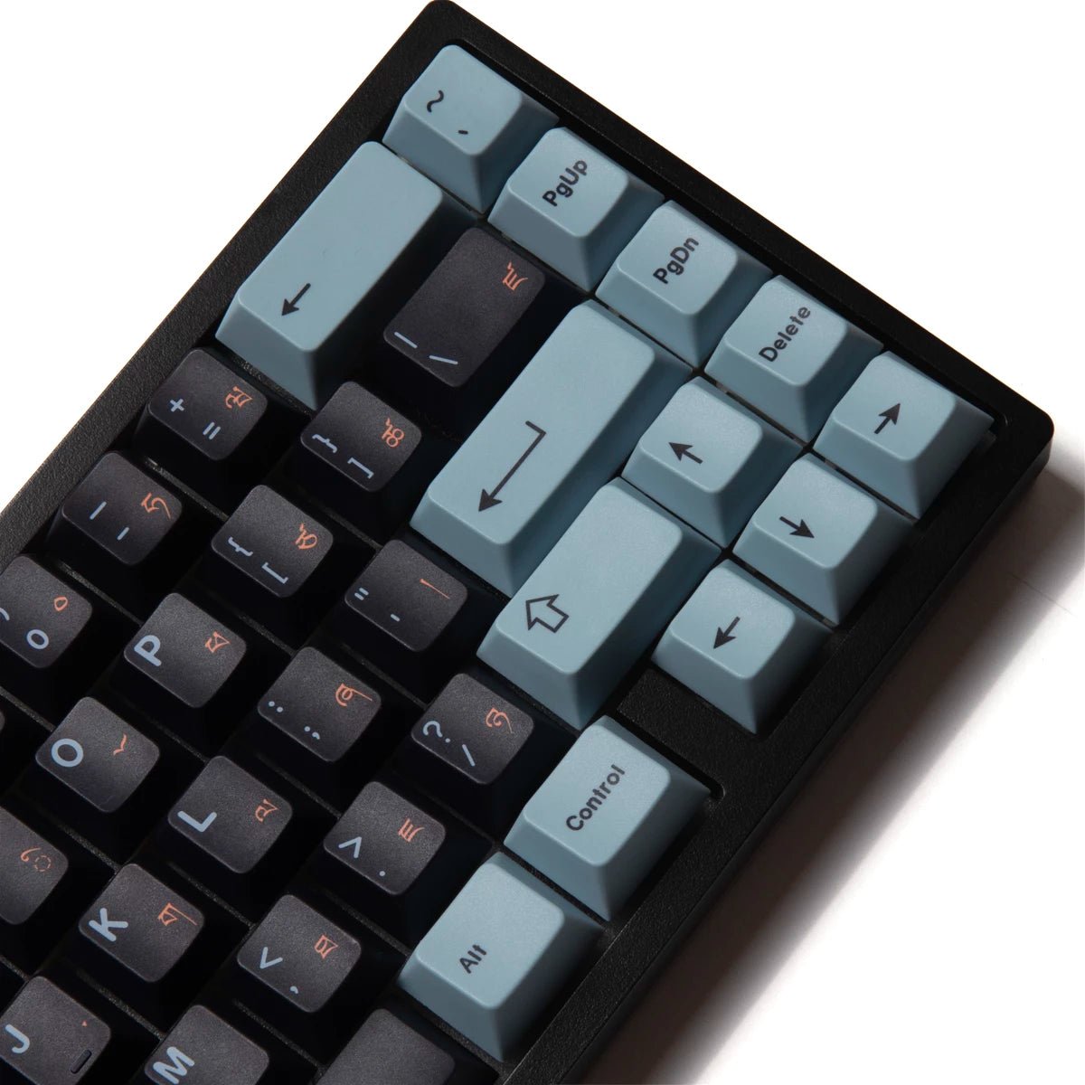 EPBT Flaming Ice Keycap Set Dye-Sub PBT - Divinikey