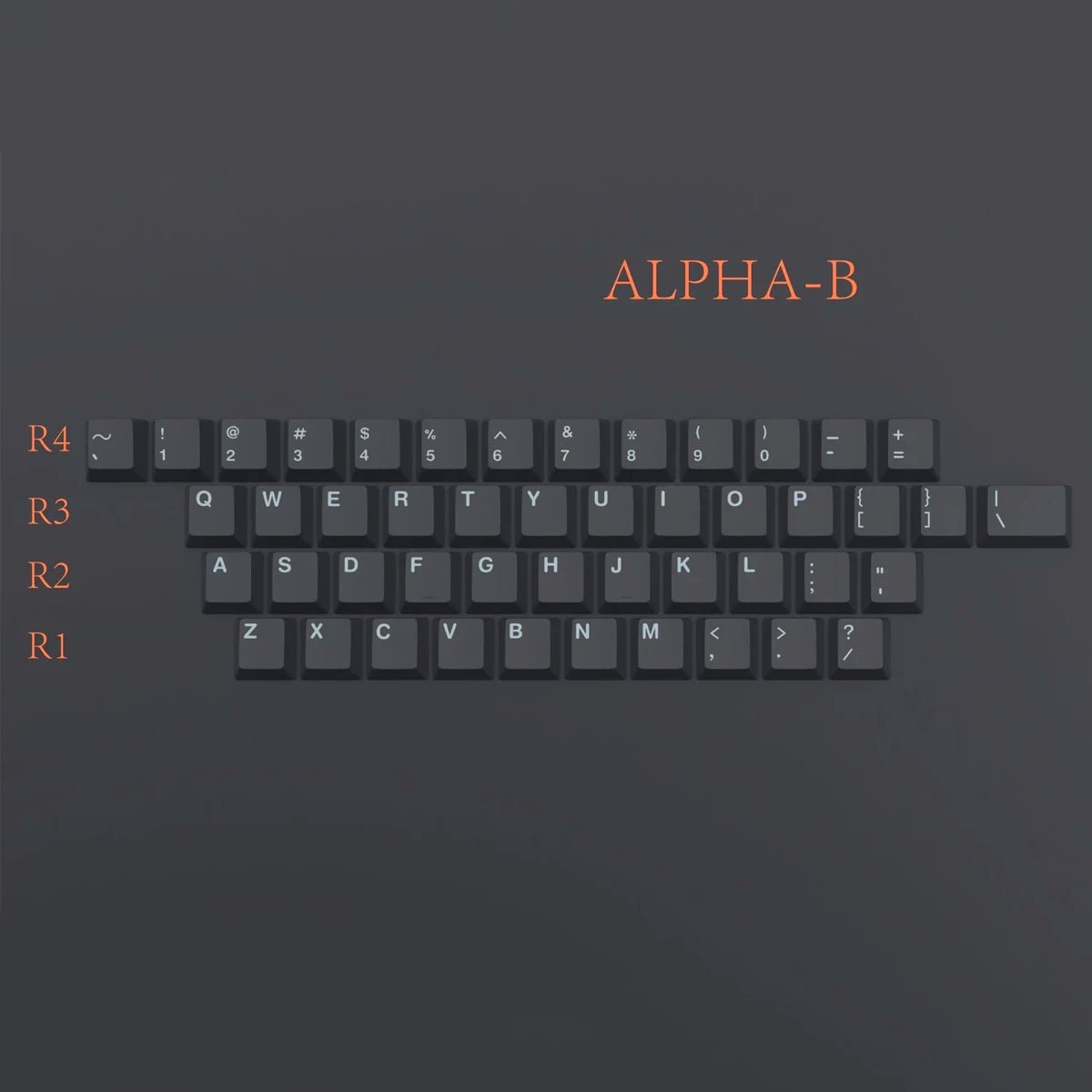 EPBT Flaming Ice Keycap Set Dye-Sub PBT - Divinikey
