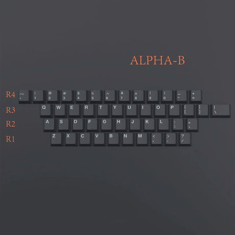 EPBT Flaming Ice Keycap Set Dye-Sub PBT - Divinikey