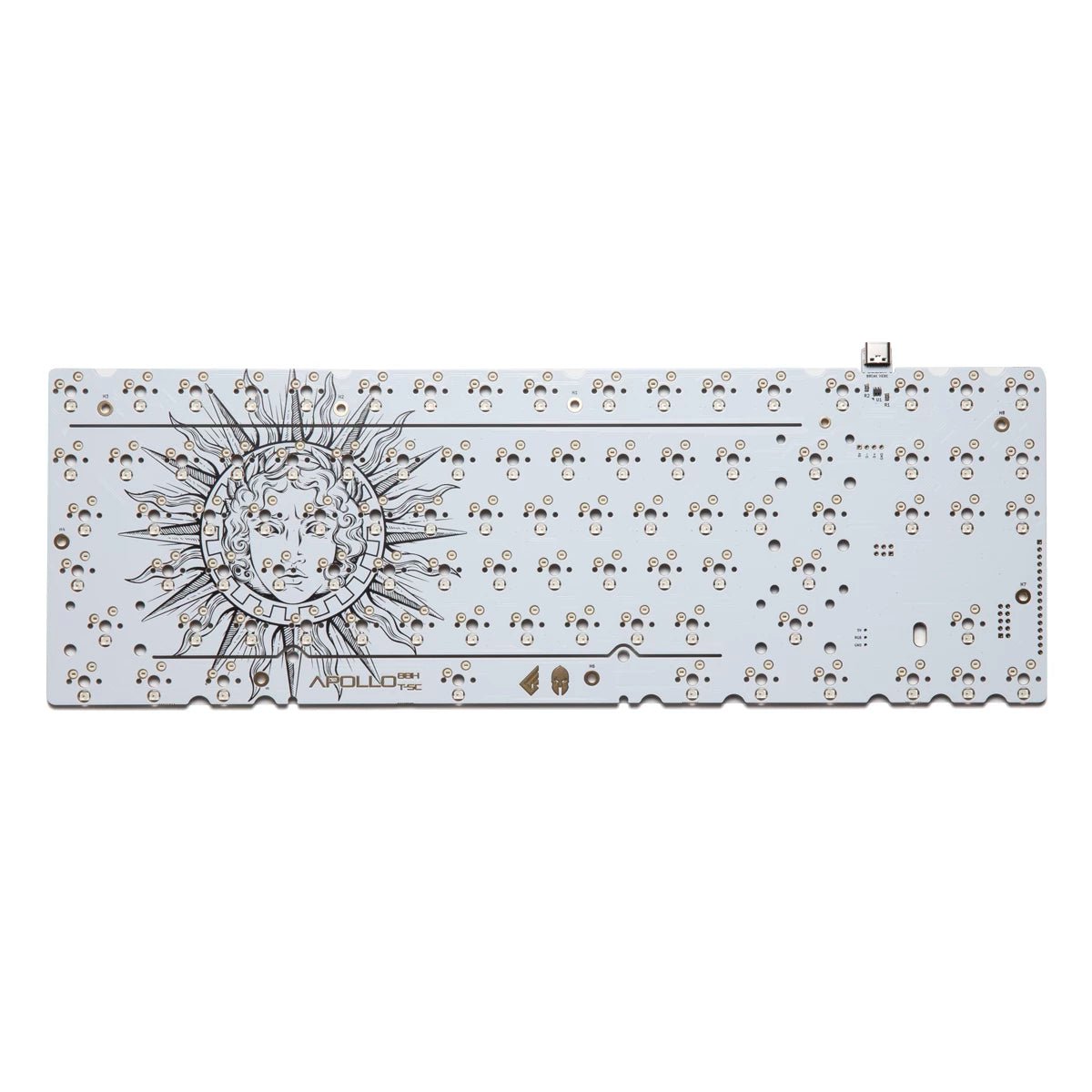 Geon ApolloH Hotswap PCB - Divinikey