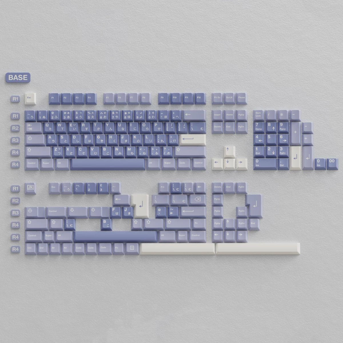 JTK Fishing Keycap Set Tripleshot ABS - Divinikey