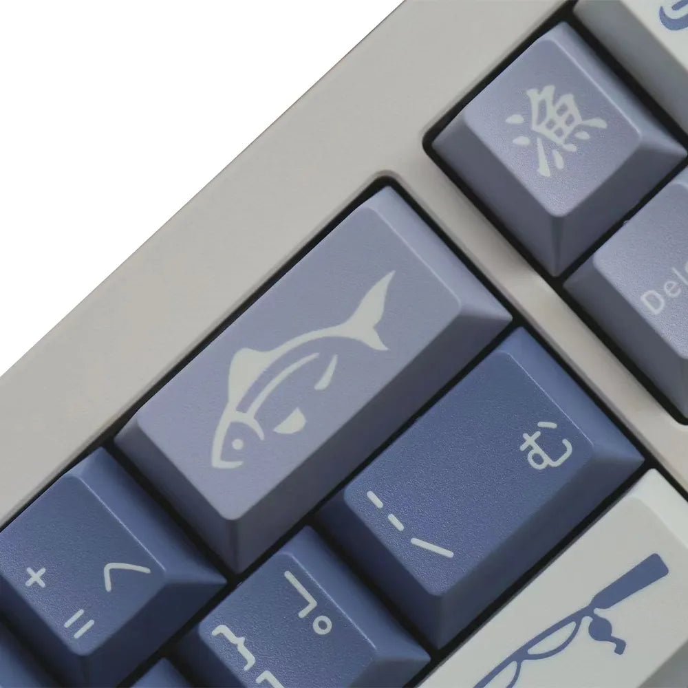 JTK Fishing Keycap Set Tripleshot ABS - Divinikey