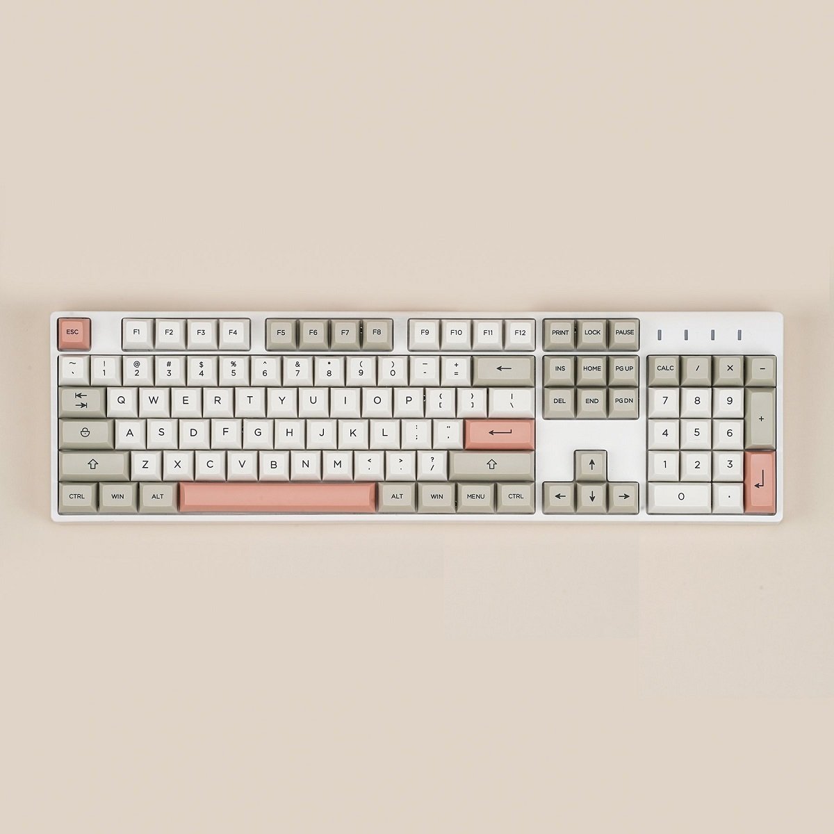 KAT 9009 Keycap Set Dye-Sub PBT - Divinikey