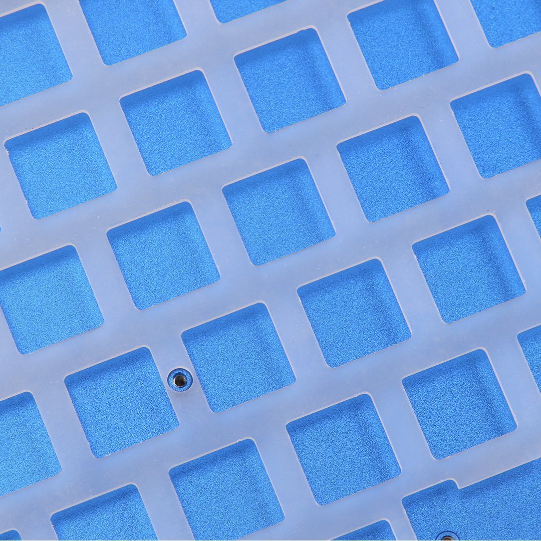 KBD75 Polycarbonate Plate - Divinikey