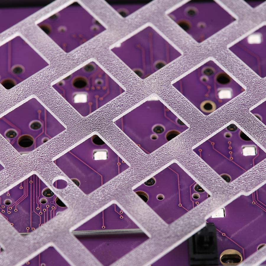 KBDfans 65% Polycarbonate Plate - Divinikey