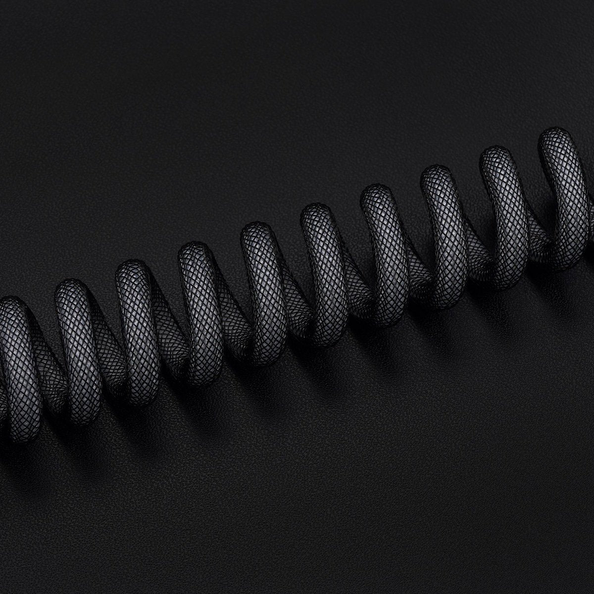 KBDfans Black Grey Handmade USB-C Cable - Divinikey