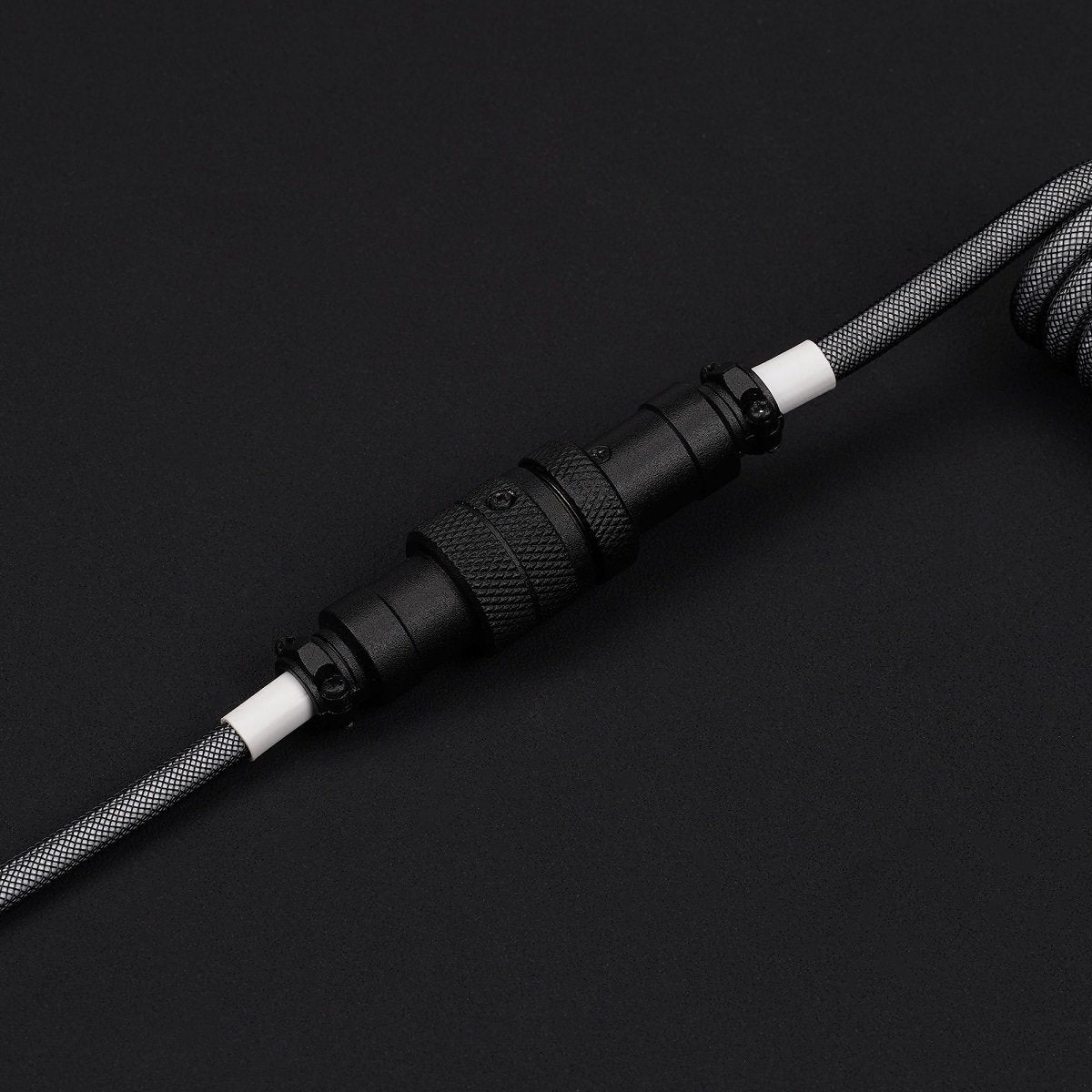 KBDfans Black Grey Handmade USB-C Cable - Divinikey