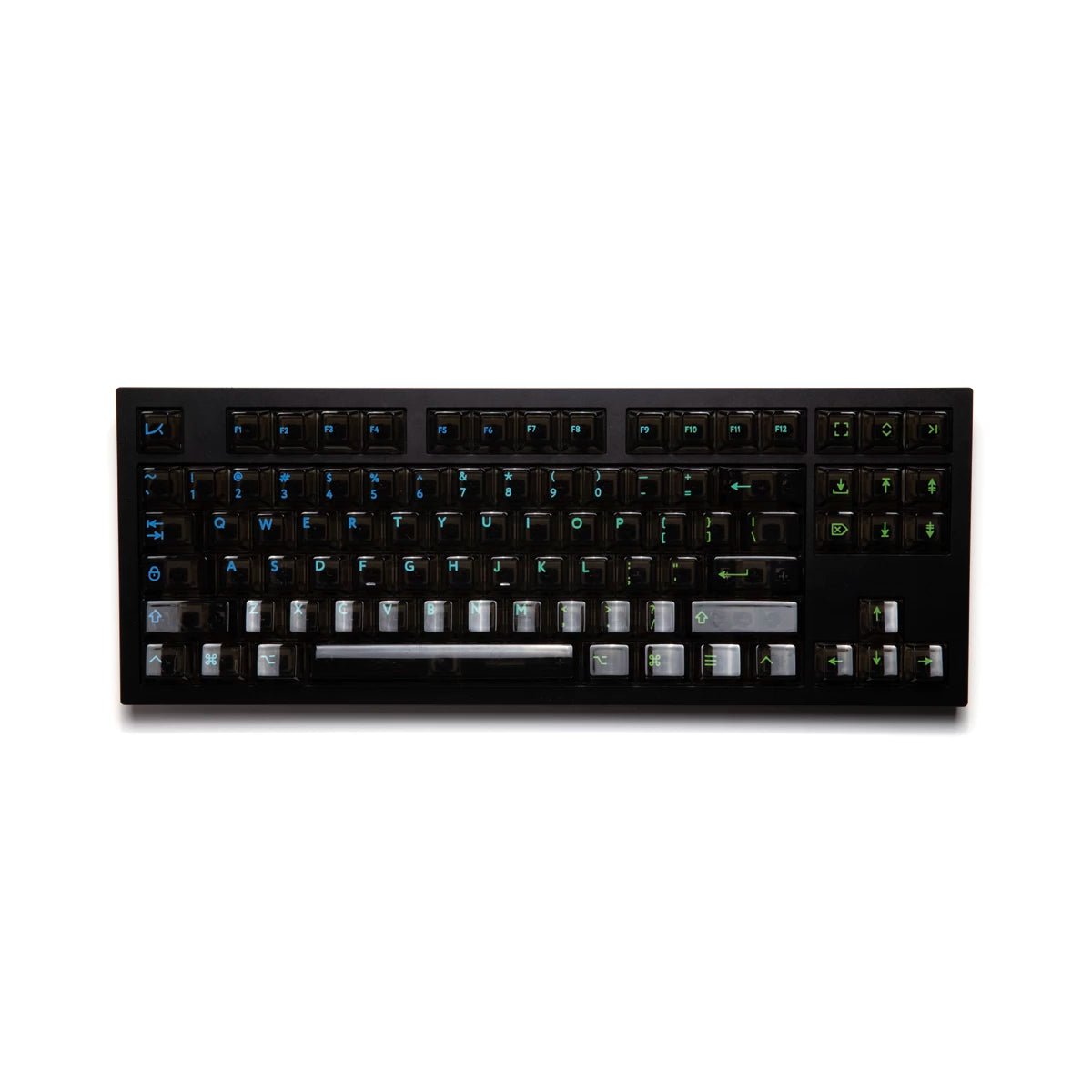 KBDfans Clear Aurora Keycaps UV Polycarbonate - Divinikey