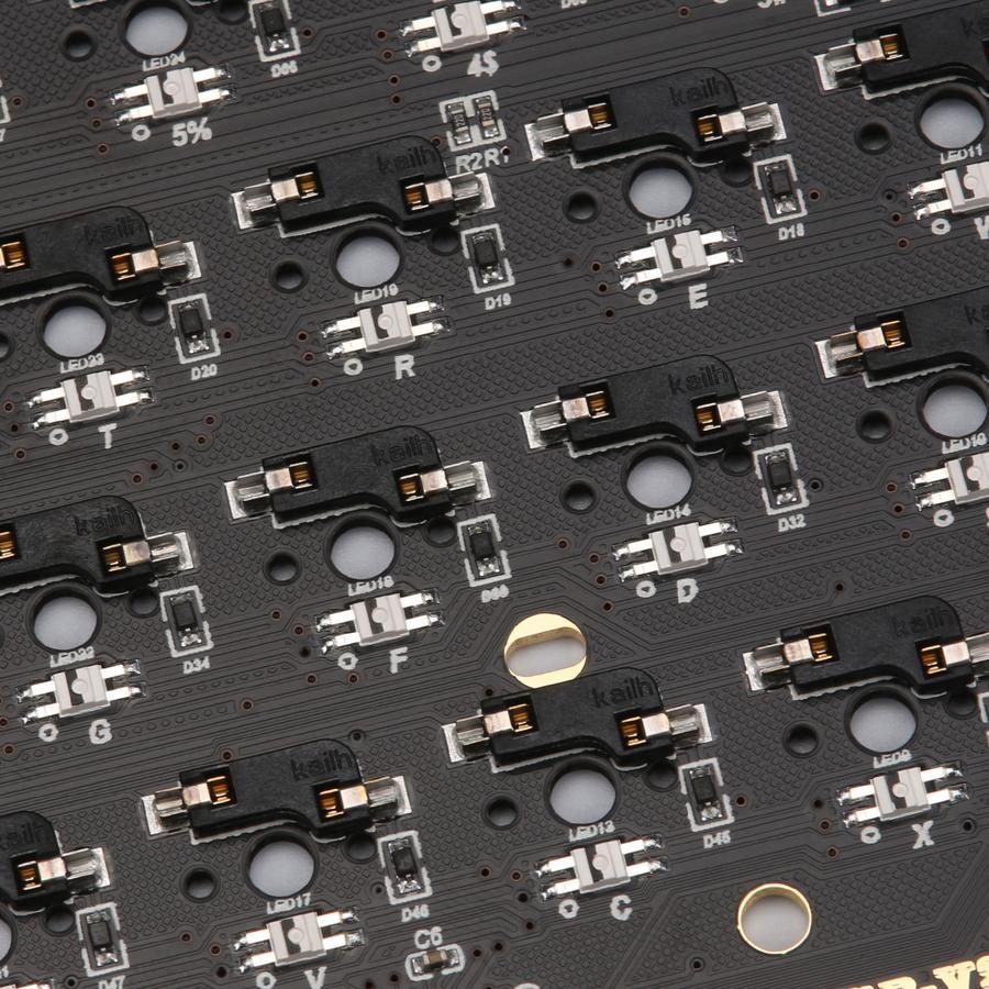 KBDfans DZ60 RGB V2 Hot Swap PCB - Divinikey