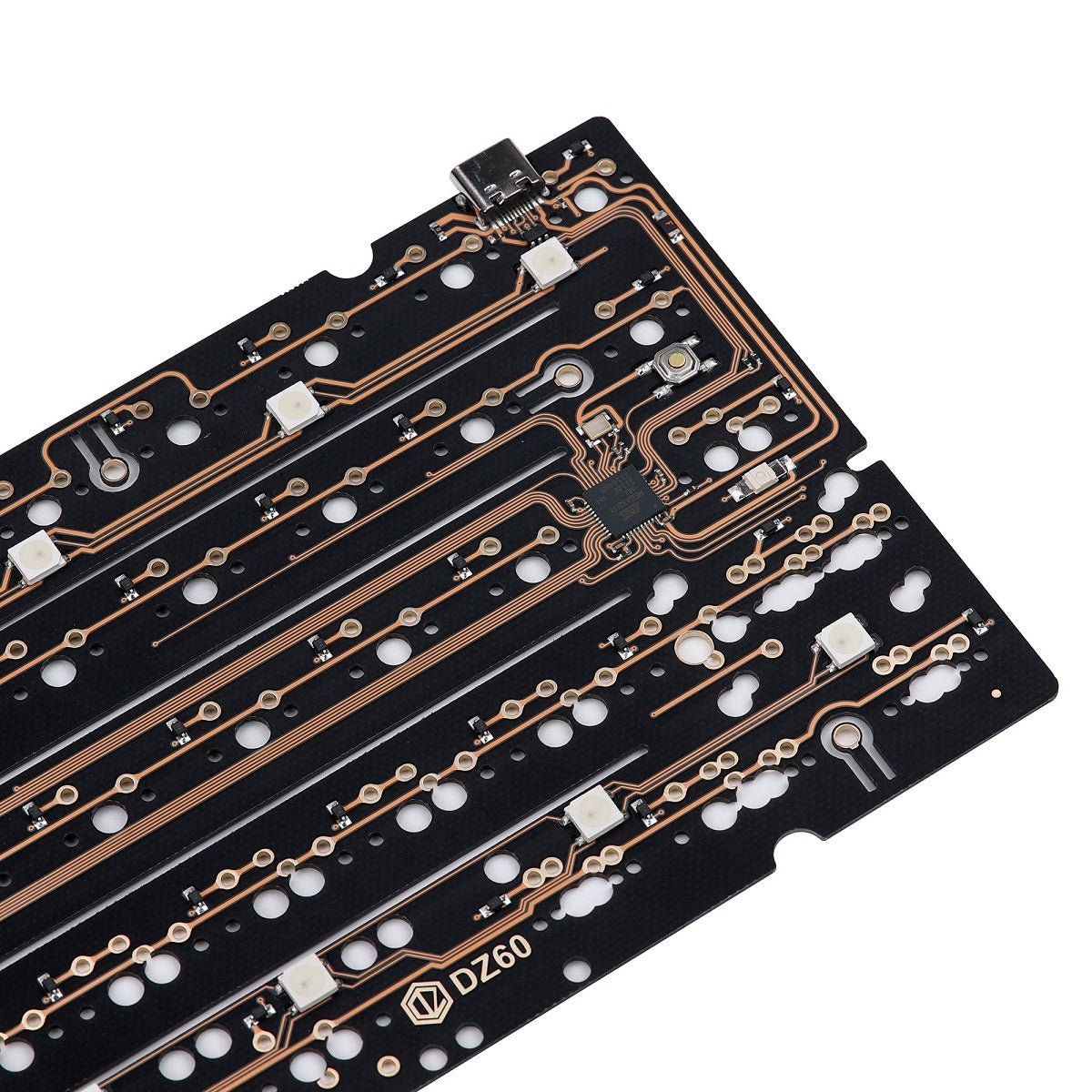 KBDfans DZ60 V2 Flex Cut 60% PCB - Divinikey