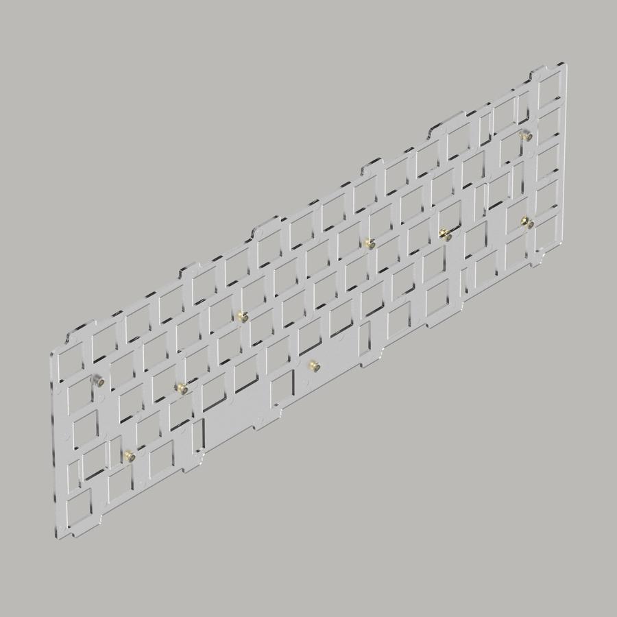 KBDfans KBD67 Lite Polycarbonate Plate - Divinikey