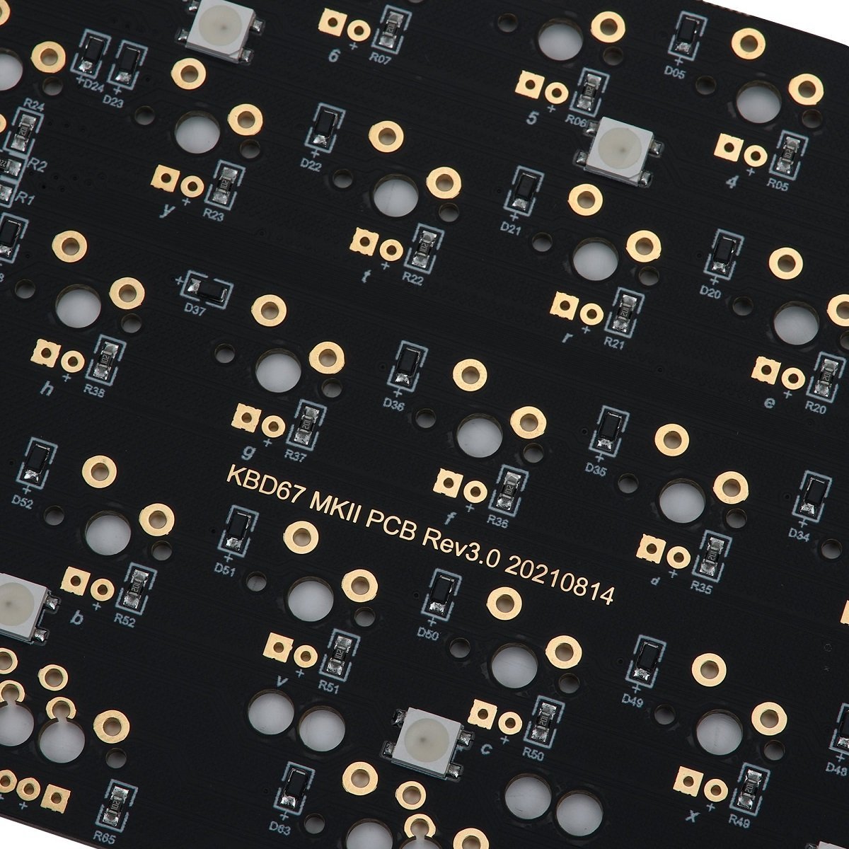 KBDfans KBD67 MKII V3 Soldered PCB - Divinikey