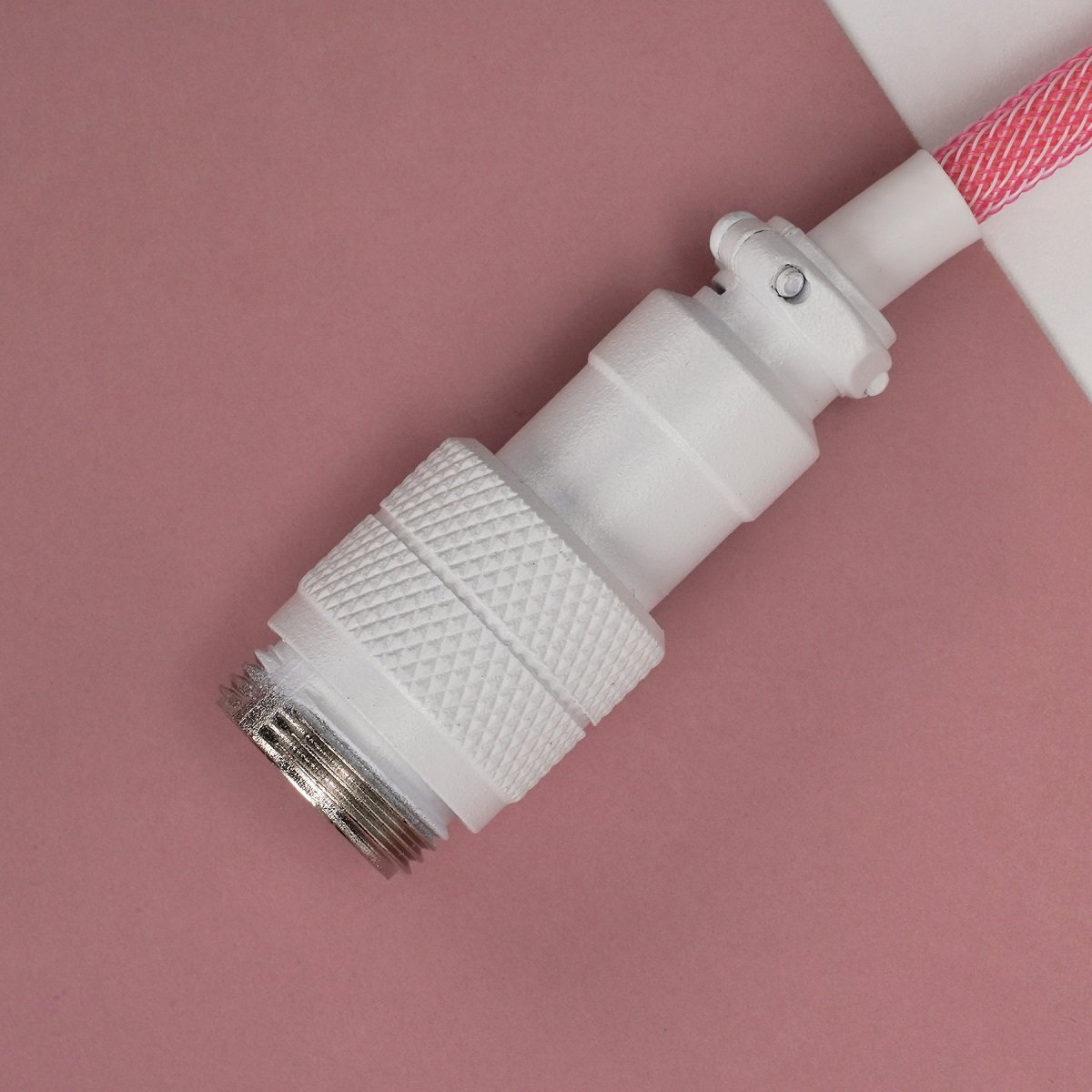 KBDfans Pink Custom Handmade USB-C Cable - Divinikey