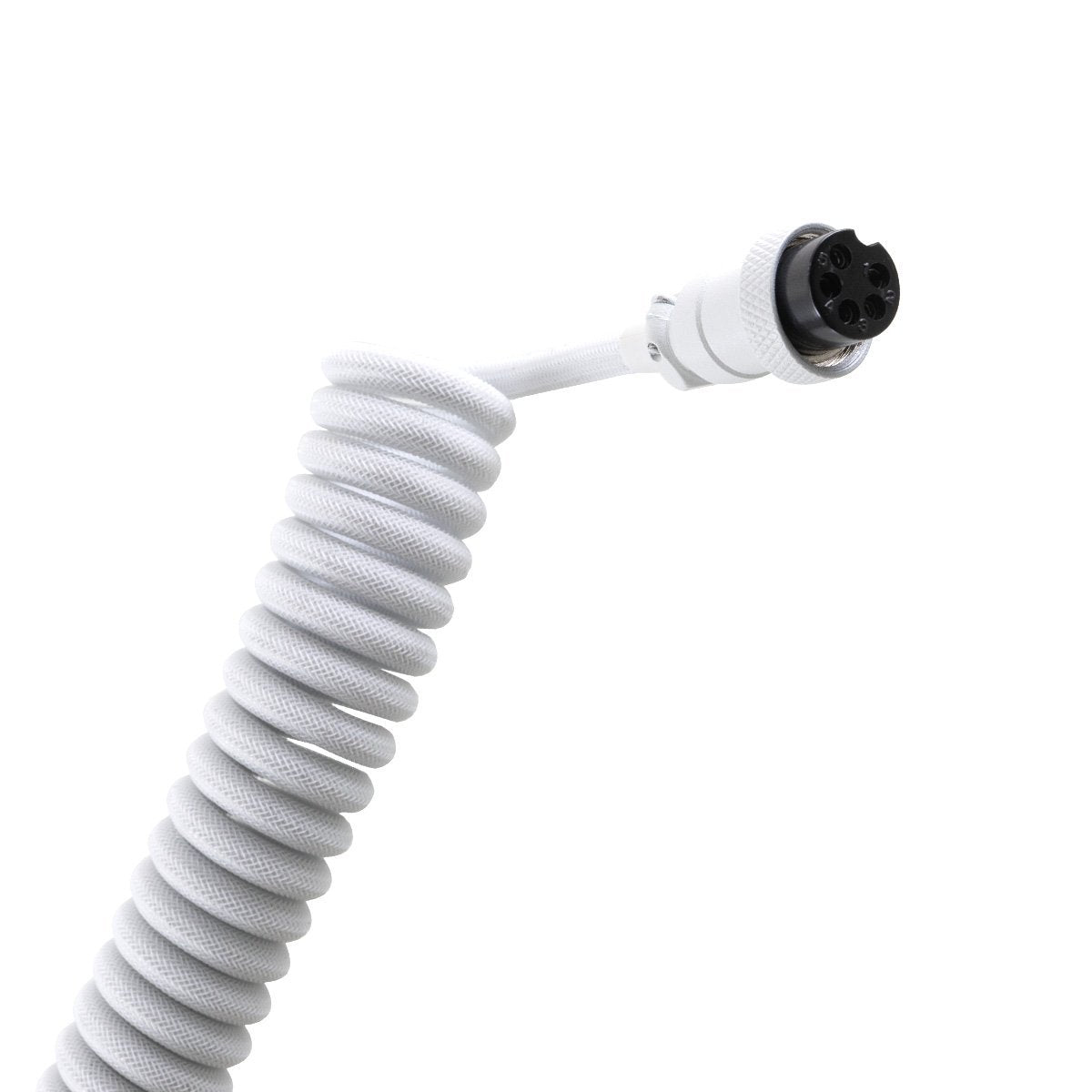 KBDfans White Custom Handmade USB-C Cable - Divinikey