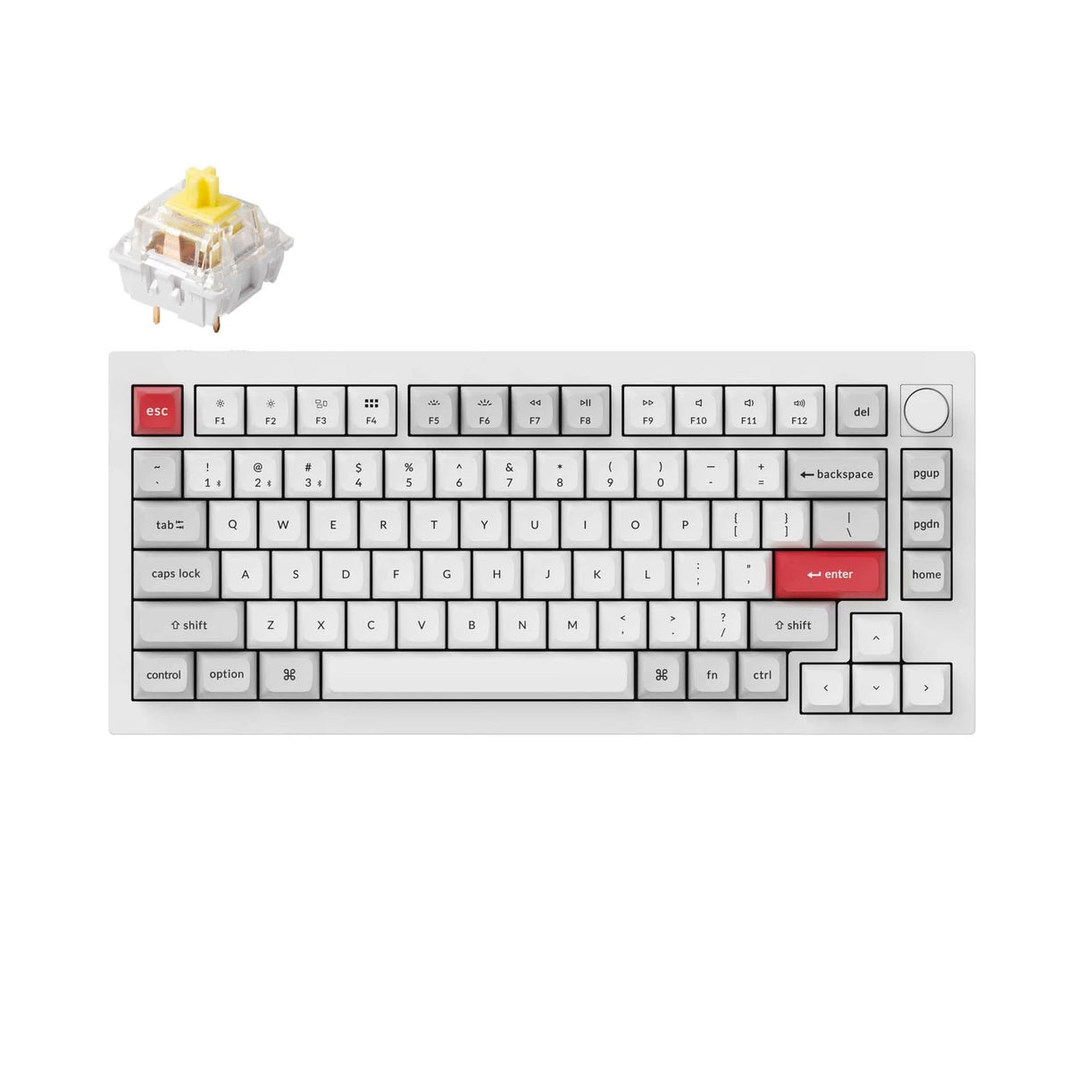 Keychron Q1 Pro Wireless 75% Keyboard - Divinikey