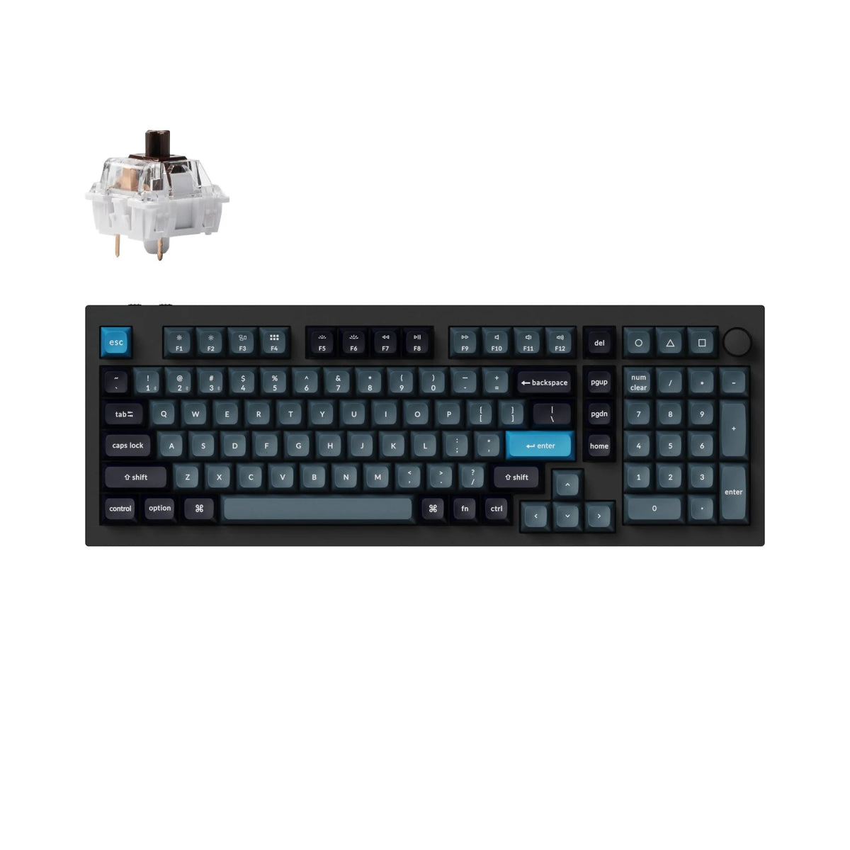 Keychron Q5 Pro 96% Wireless Keyboard - Divinikey