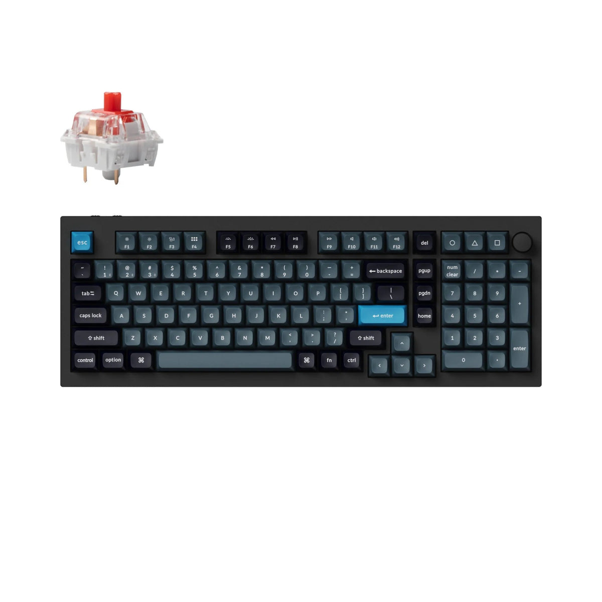 Keychron Q5 Pro 96% Wireless Keyboard - Divinikey