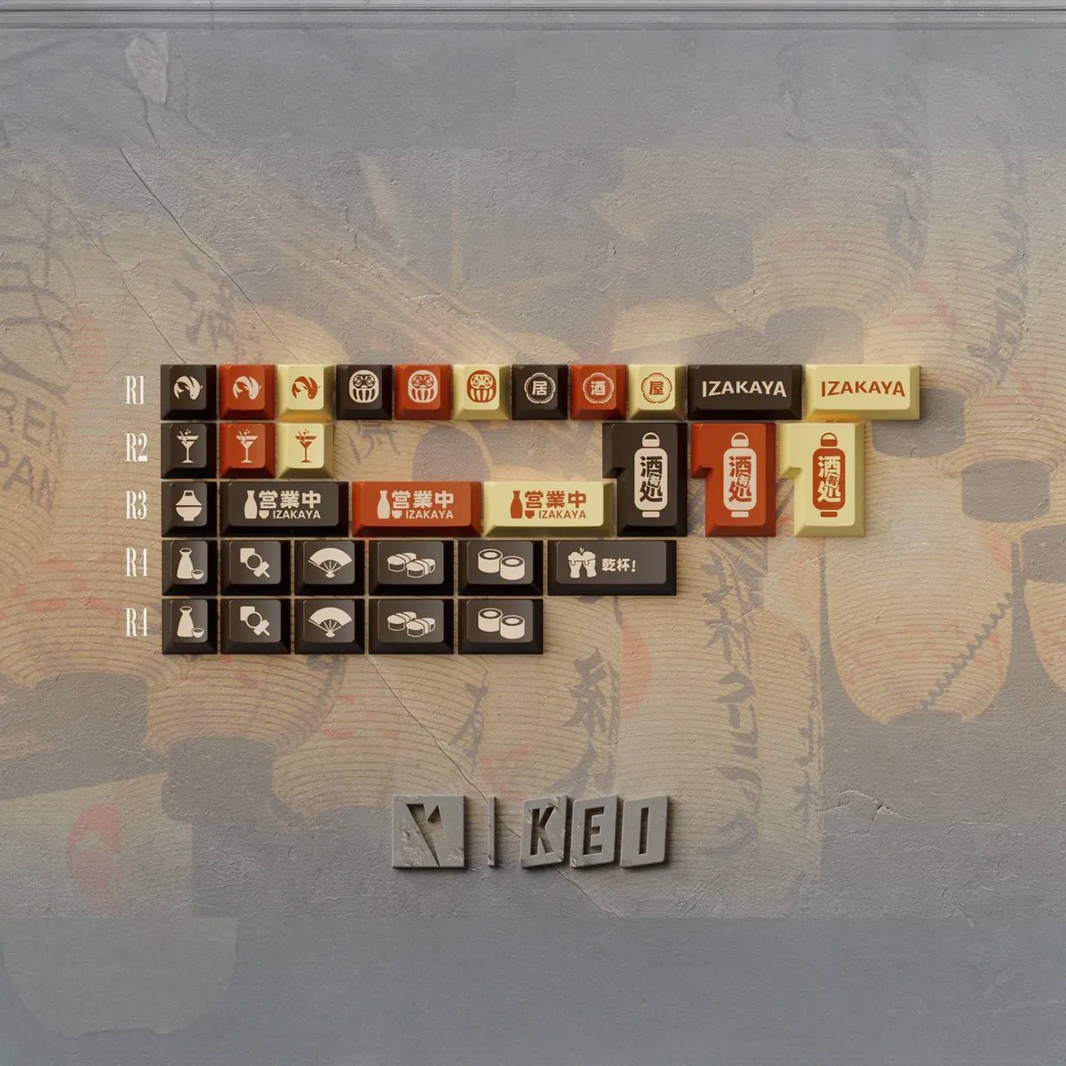 Keykobo Izakaya Keycap Set - Divinikey