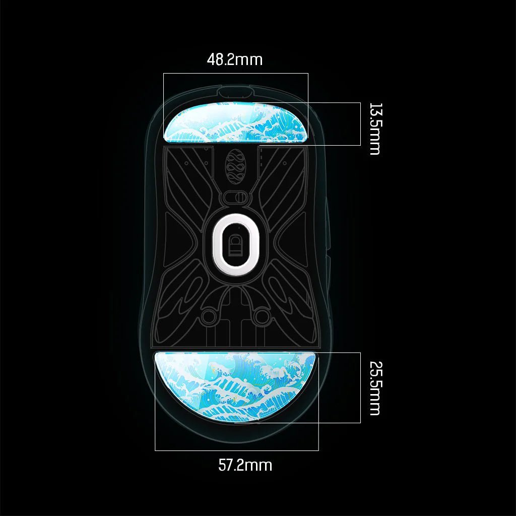 Lamzu Atlantis OG V2 Mouse Skates - Divinikey