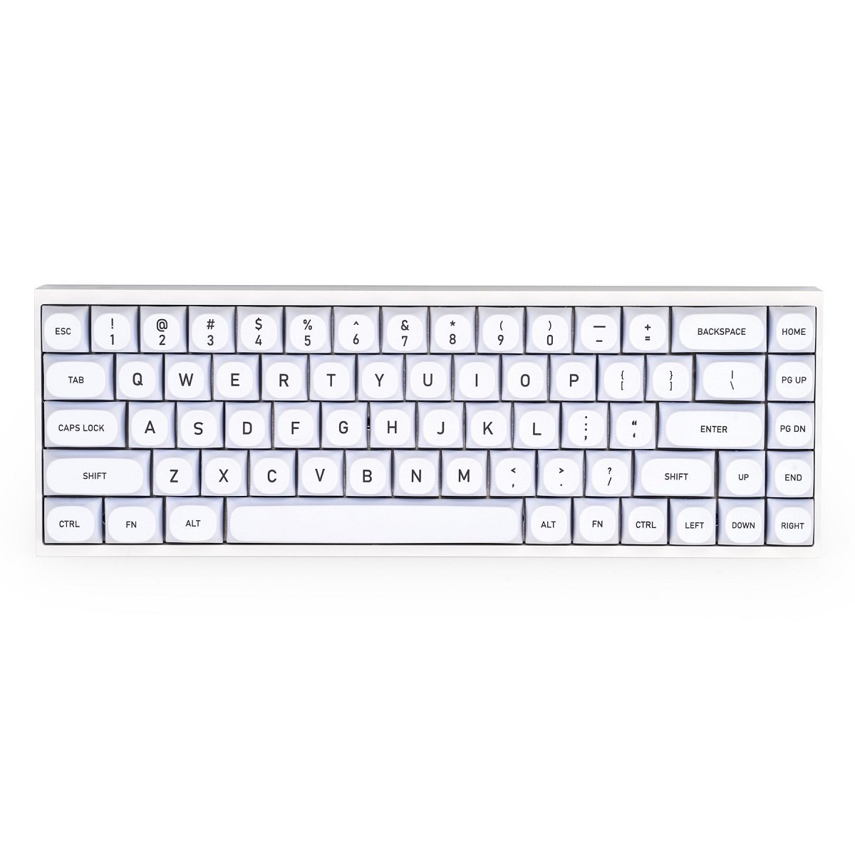 MA White Keycap Set Dye-Sub PBT - Divinikey
