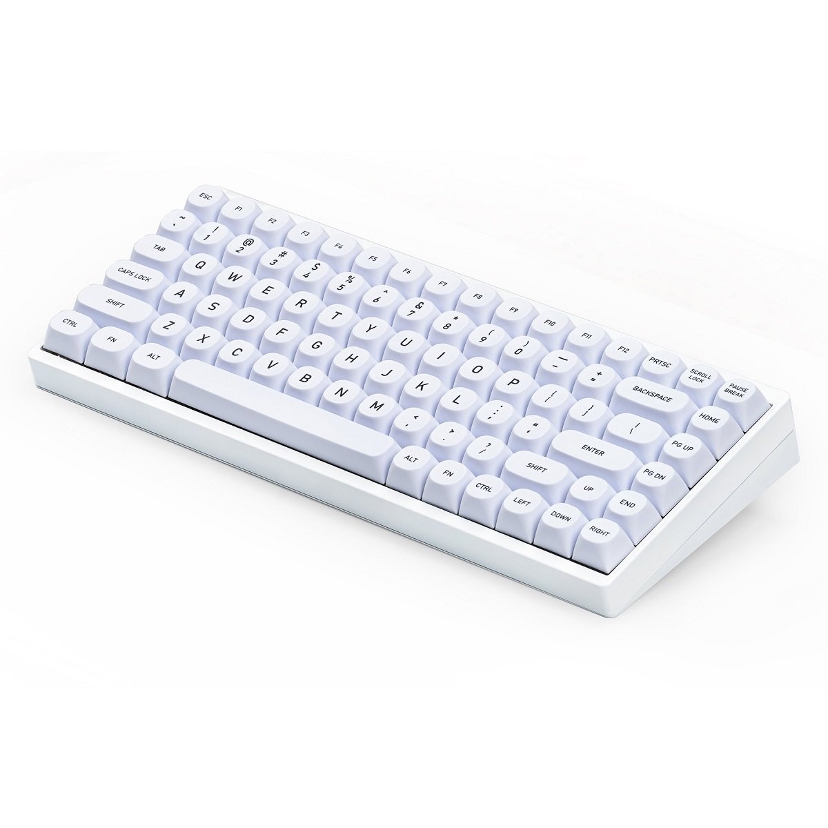 MA White Keycap Set Dye-Sub PBT - Divinikey