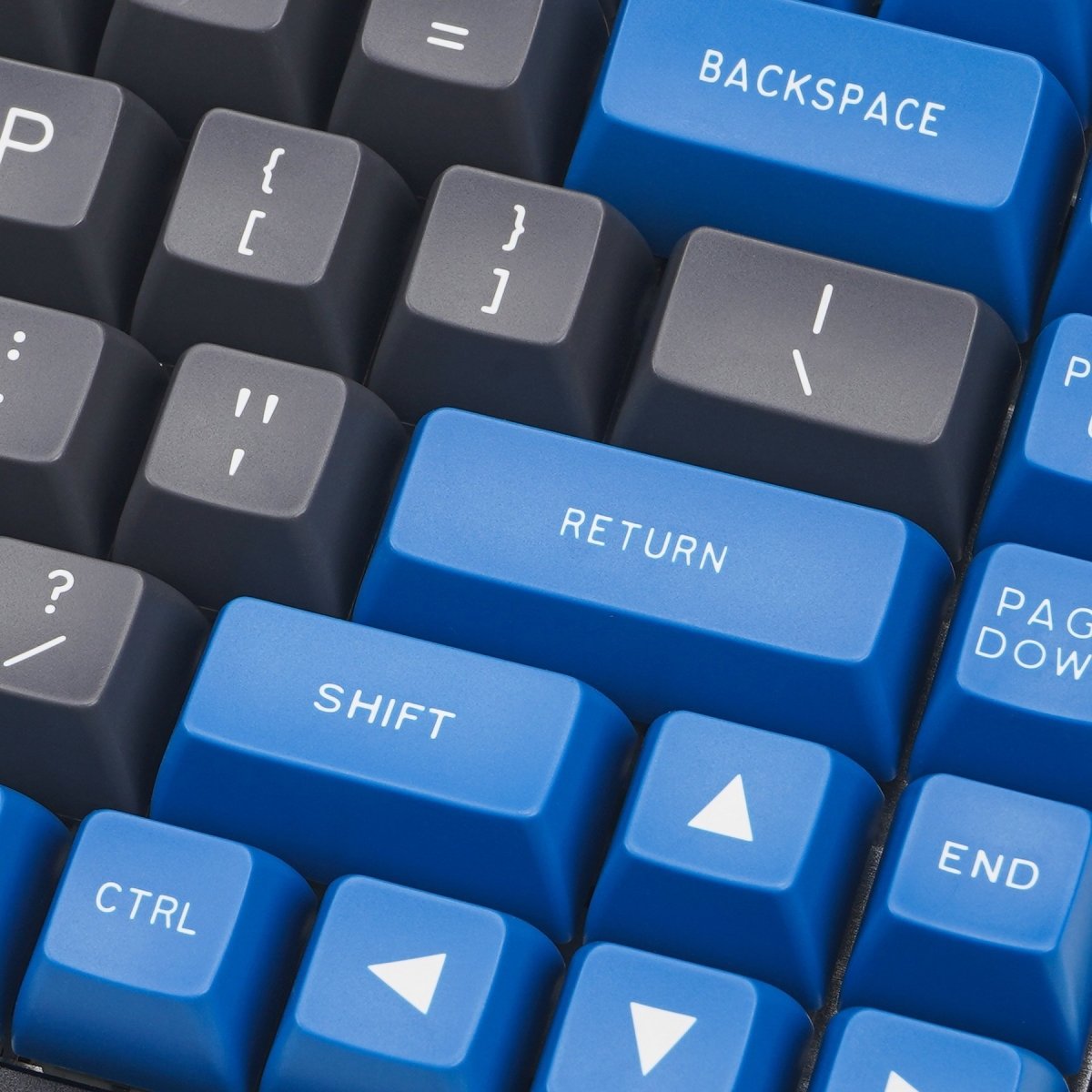 Maxkey SA Blue & Gray Keycap Set Doubleshot ABS - Divinikey