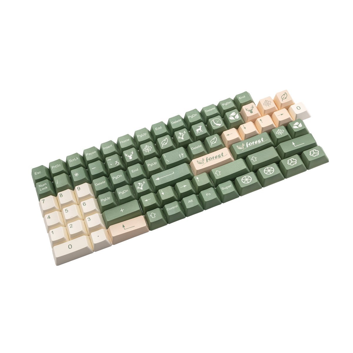 Momoka Forest of the Elves Keycaps Dye-Sub PBT - Divinikey