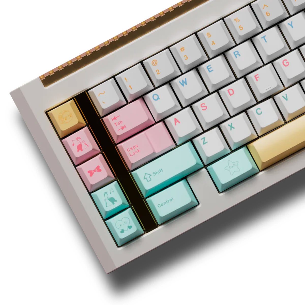 MW Kawaii Voltage Keycap Set Dye-Sub PBT - Divinikey