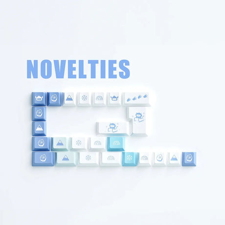MW Yeeti Light Keycap Set - Divinikey
