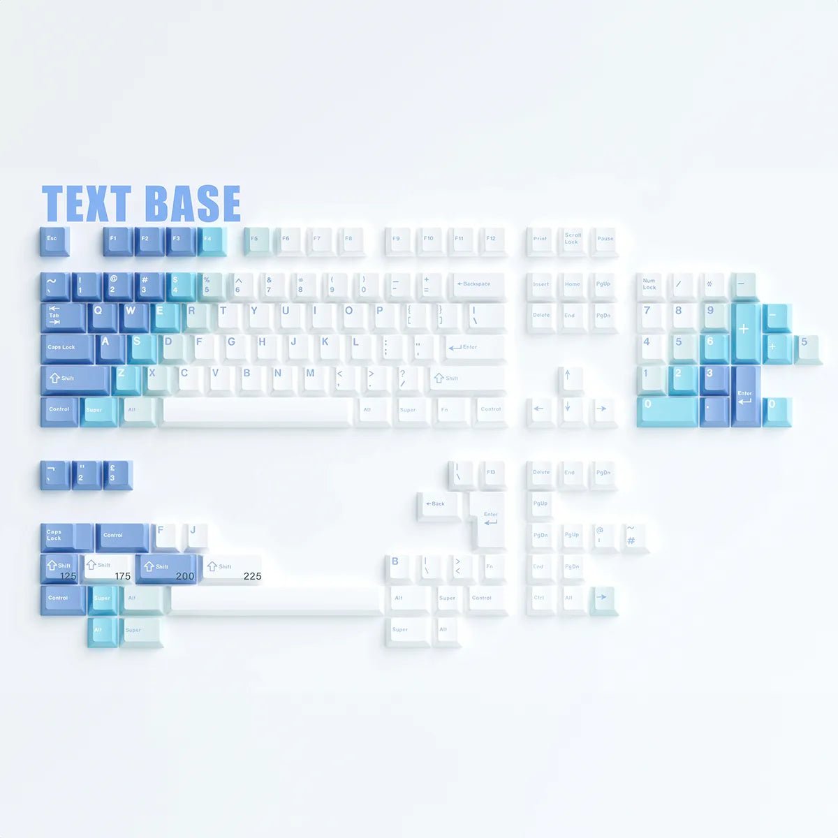 MW Yeeti Light Keycap Set - Divinikey