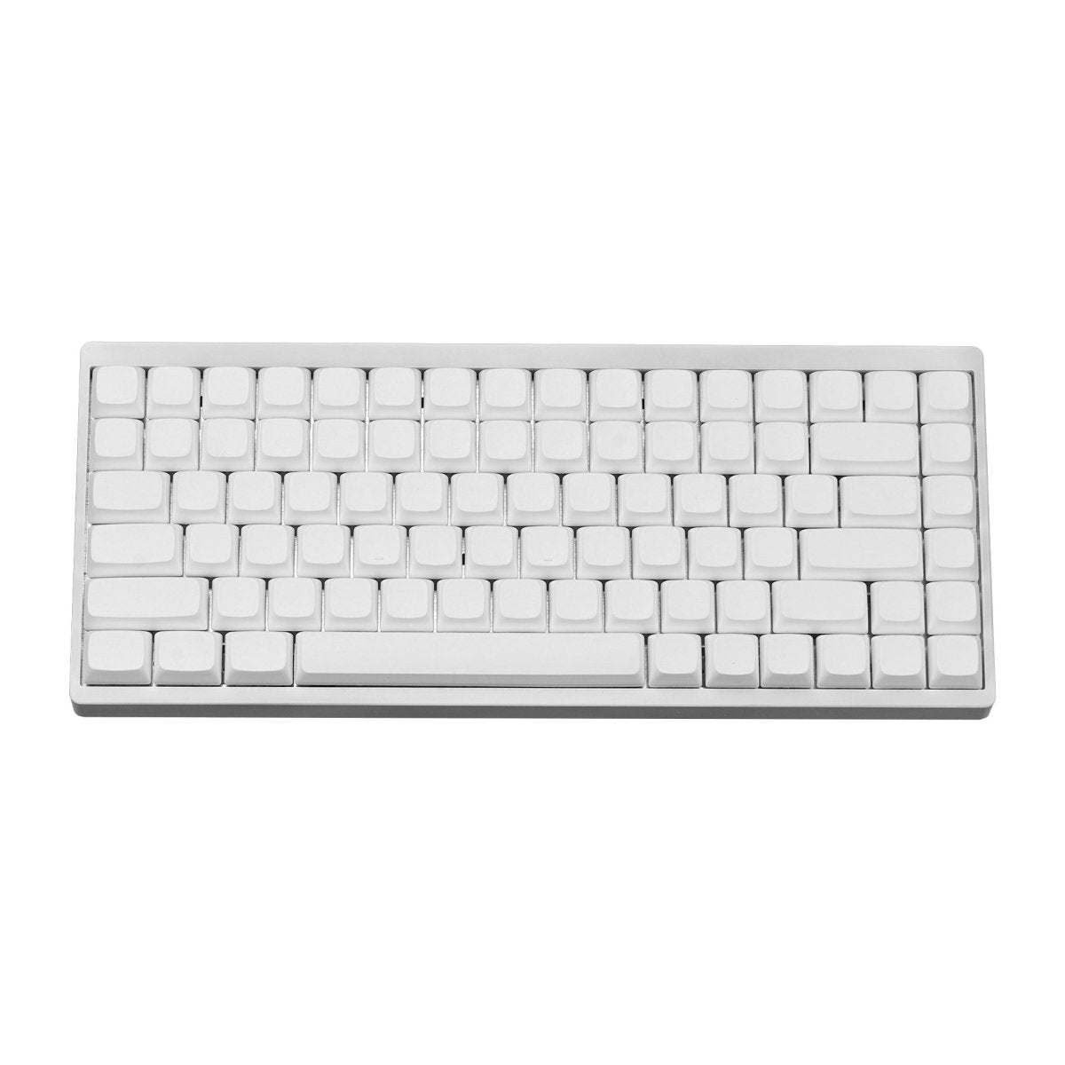 NP PBT Blank White Keycap Set - Divinikey
