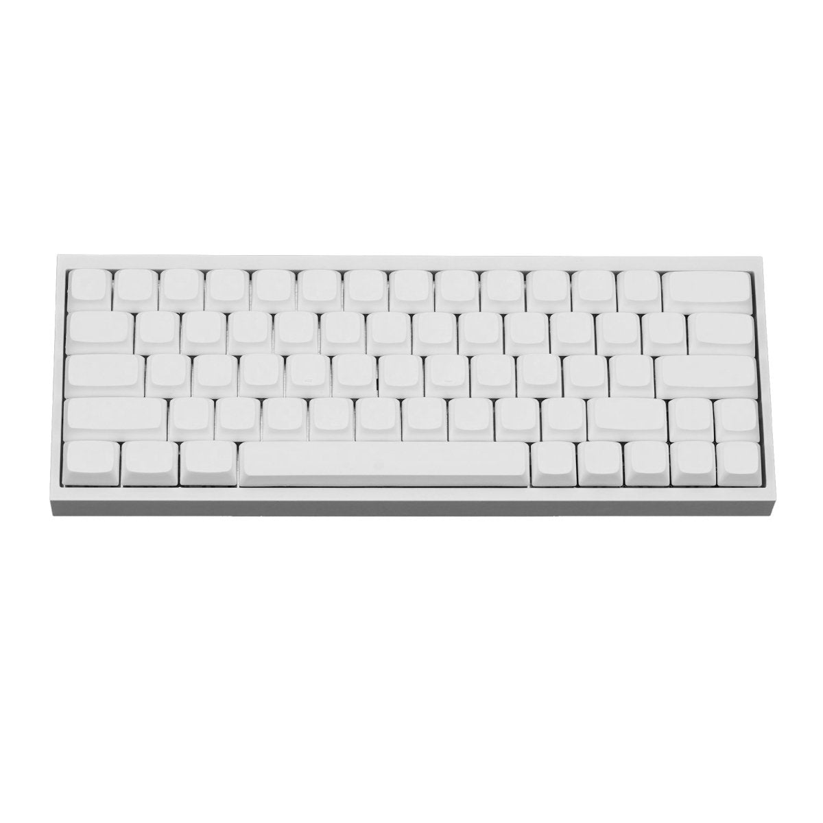NP PBT Blank White Keycap Set - Divinikey