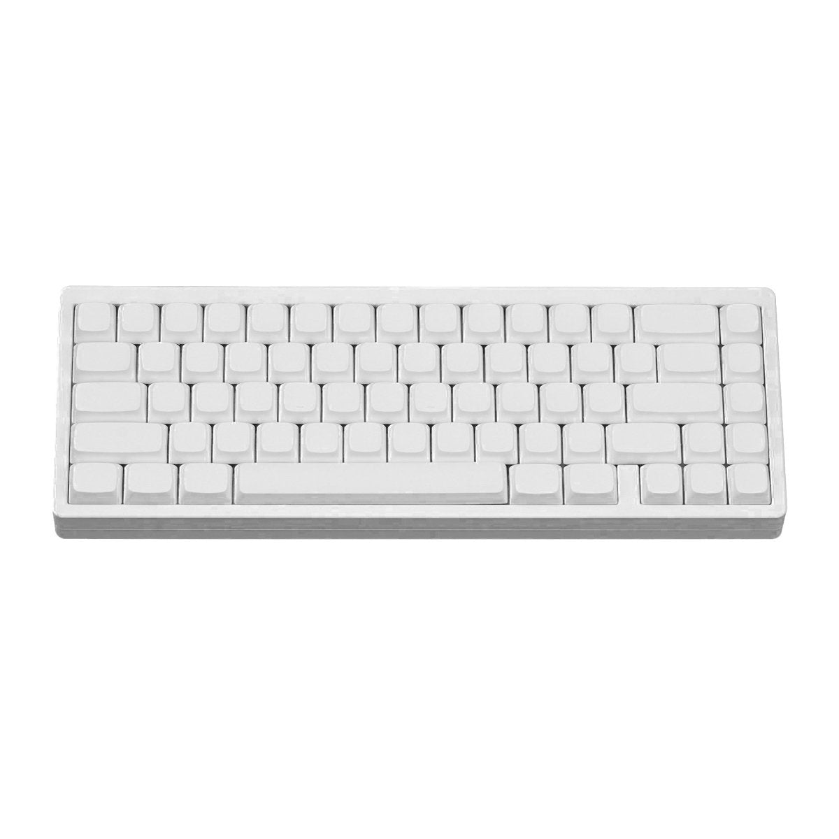 NP PBT Blank White Keycap Set - Divinikey