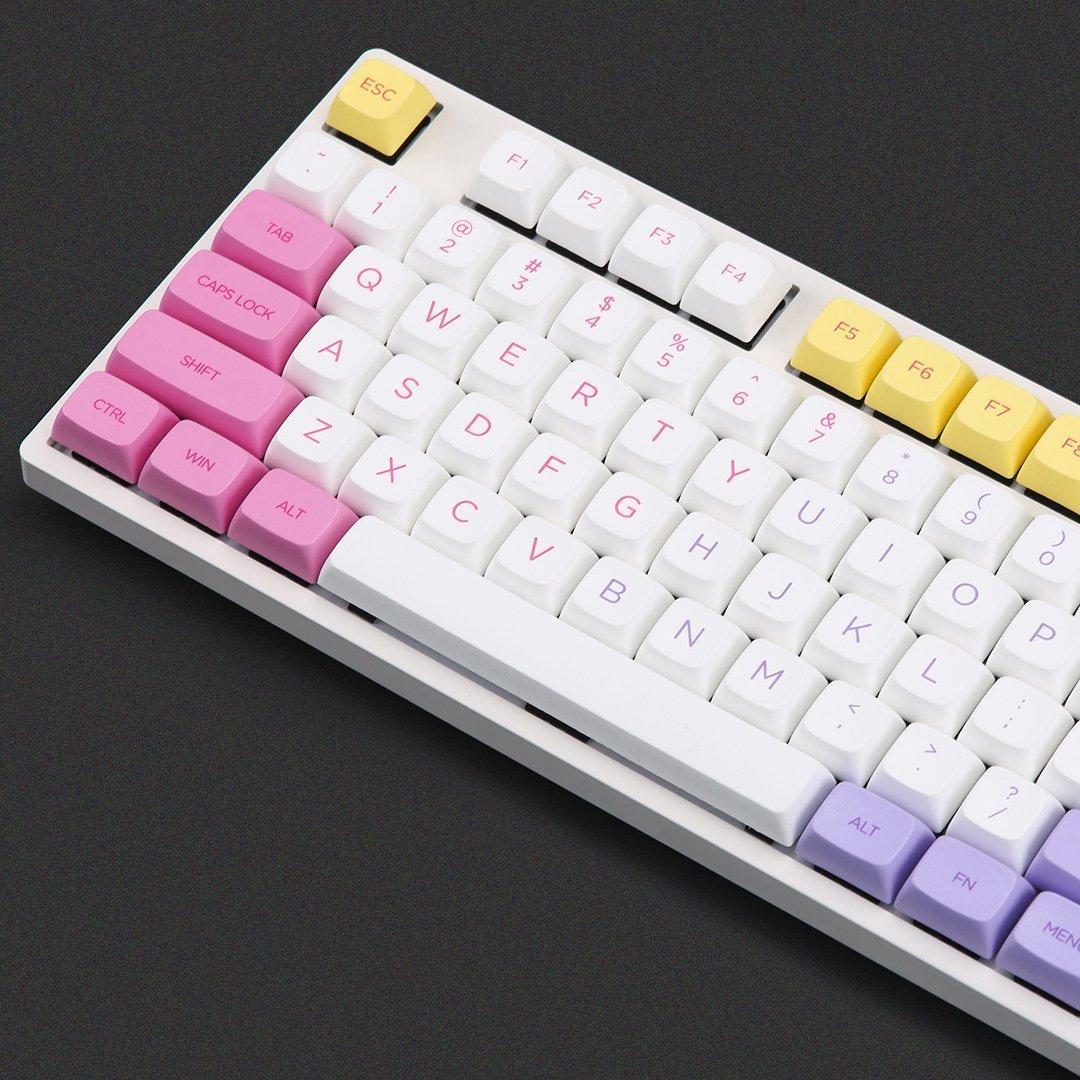 NP PBT Ice Cream Keycap Set Dye-Sub PBT - Divinikey