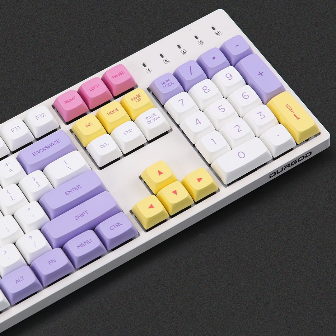 NP PBT Ice Cream Keycap Set Dye-Sub PBT - Divinikey