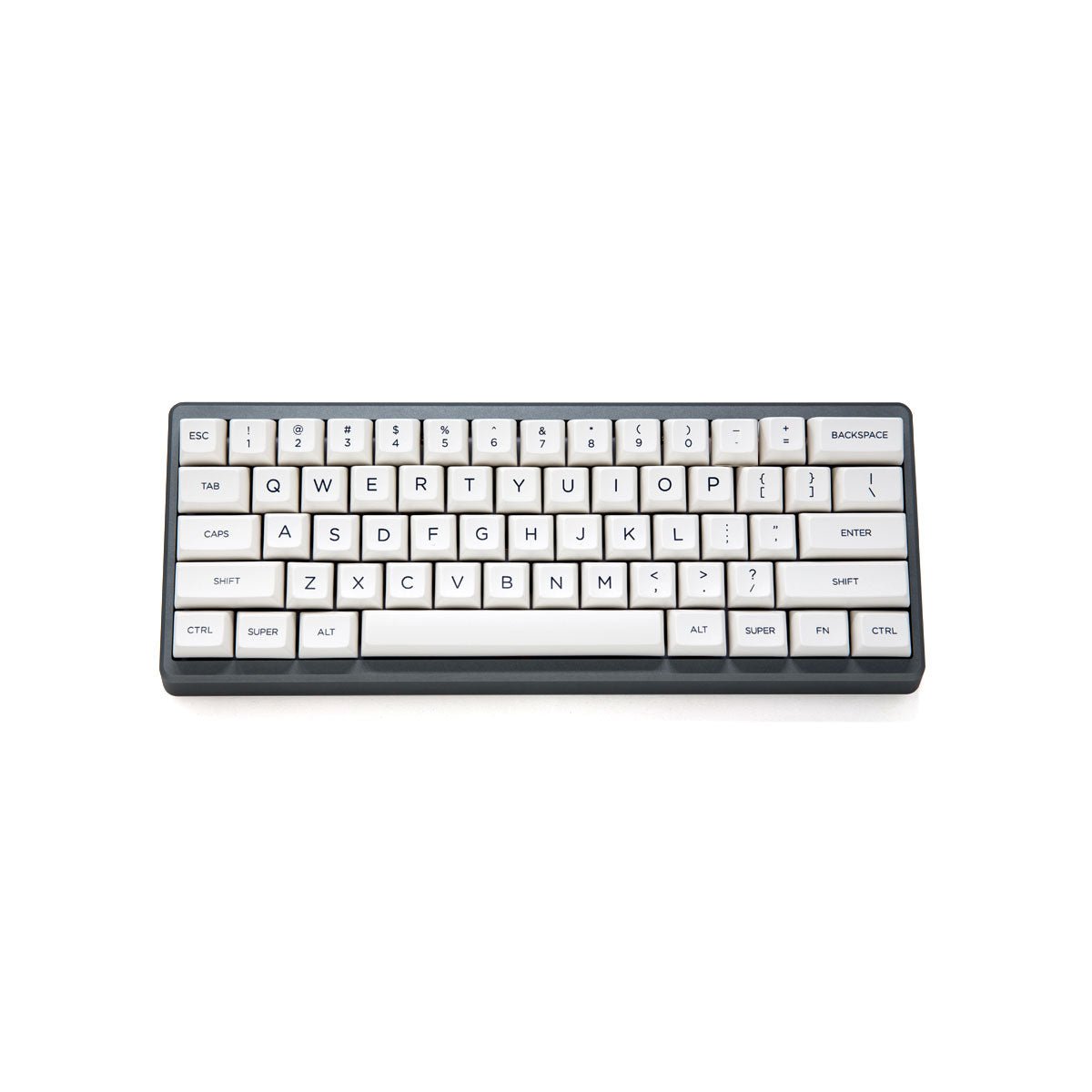 OSA Simple White Keycap Set Dye-Sub PBT - Divinikey
