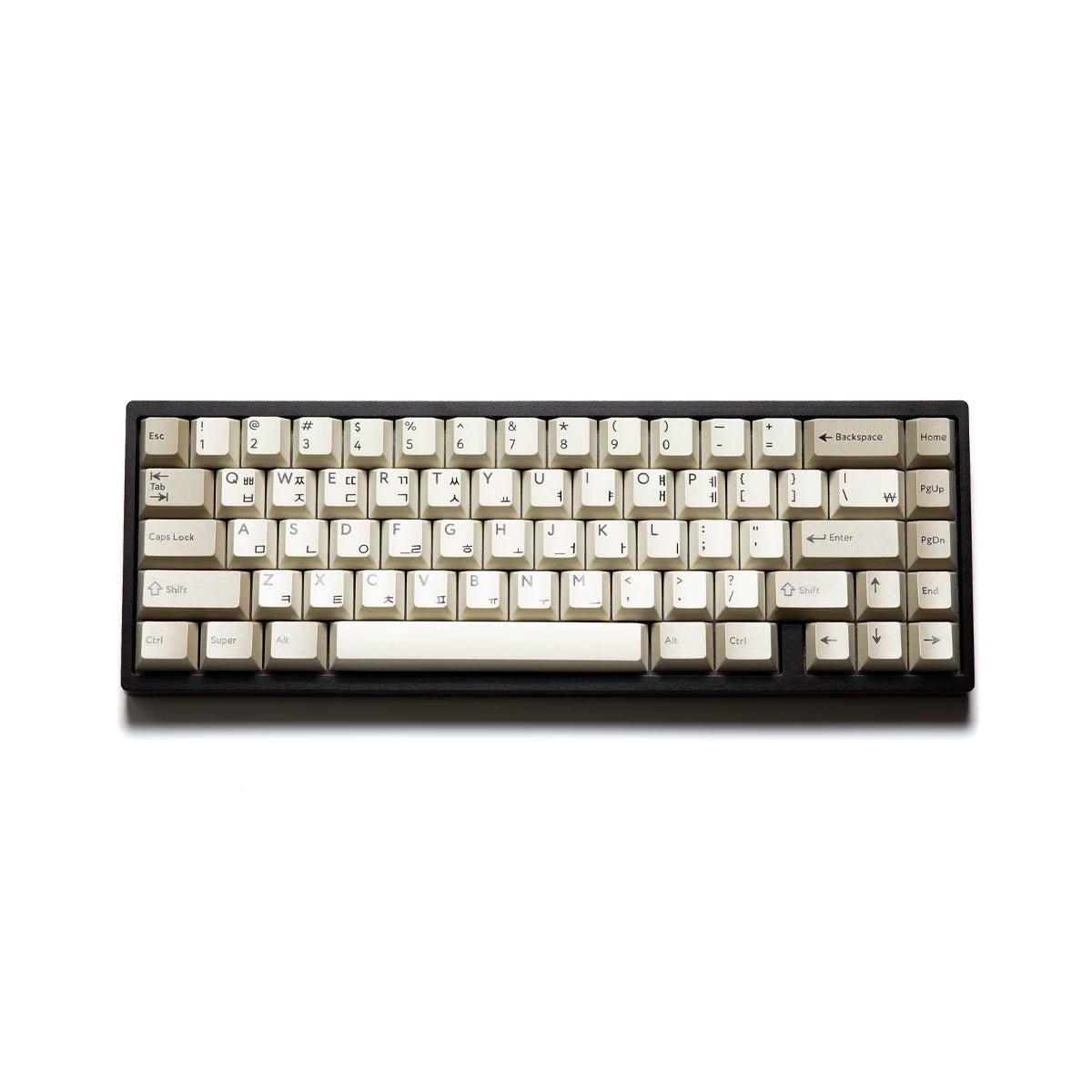 PBTfans Classic Hangul Keycap Set Doubleshot ABS - Divinikey
