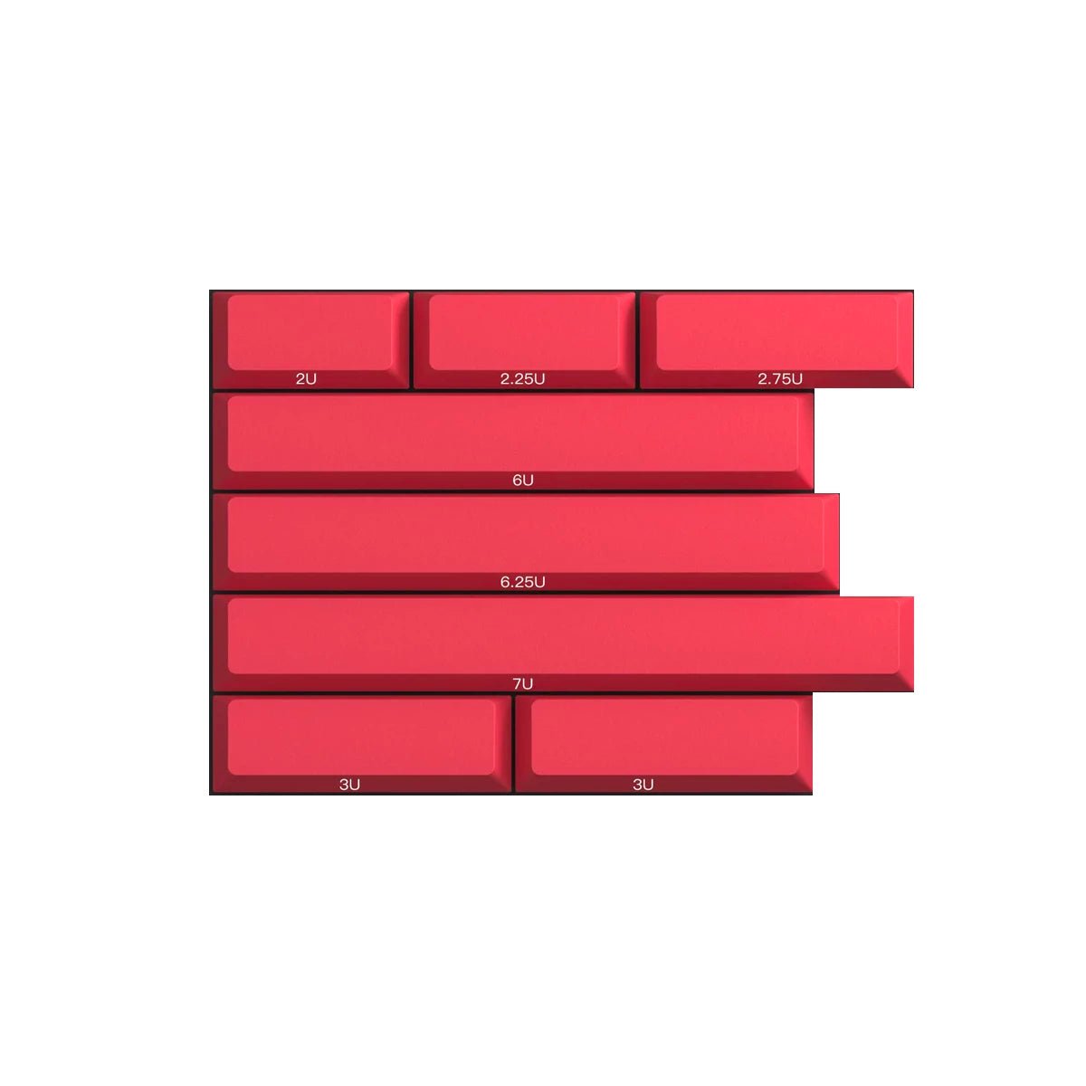 PBTfans Dolch Keycap Set Doubleshot PBT - Divinikey