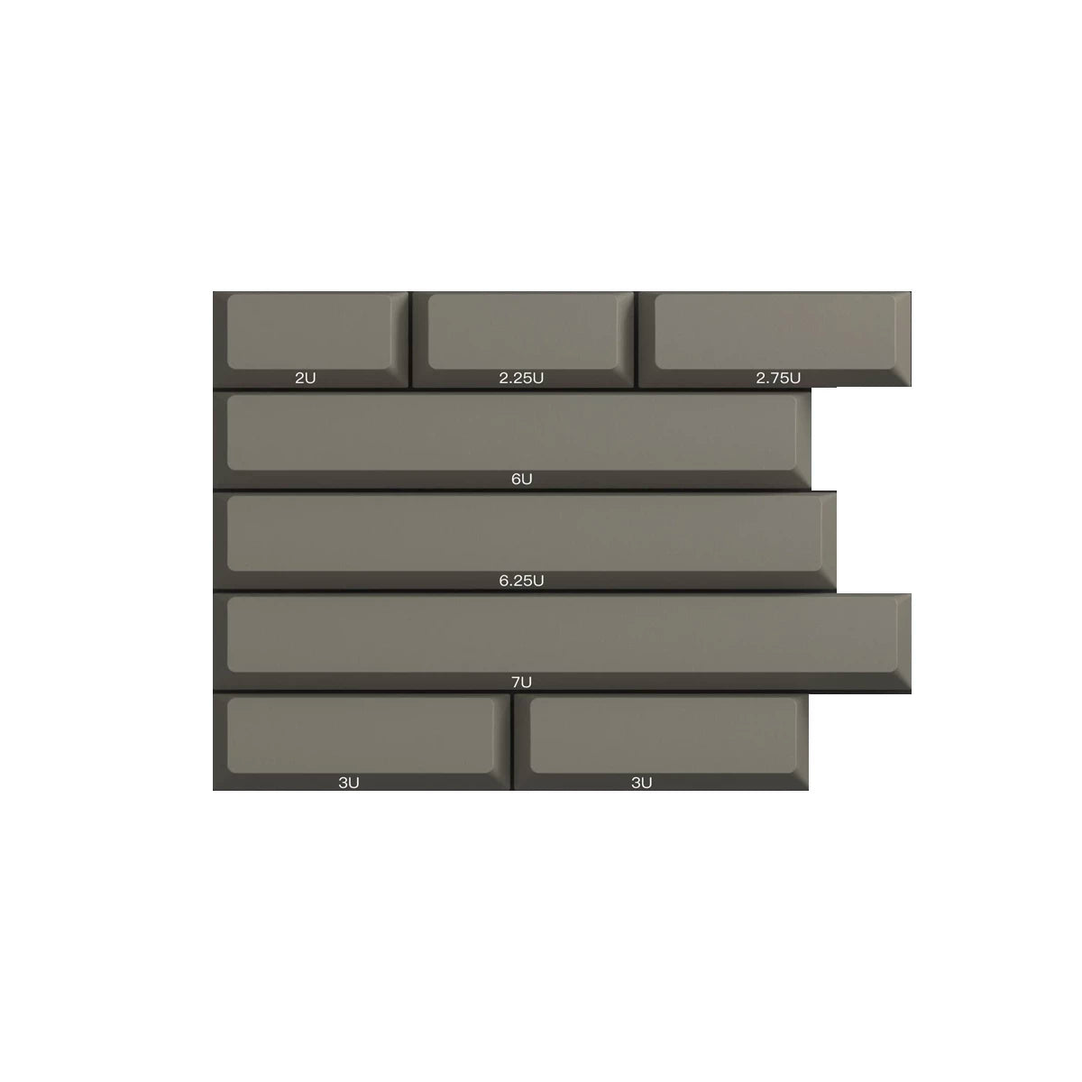 PBTfans Dolch Keycap Set Doubleshot PBT - Divinikey