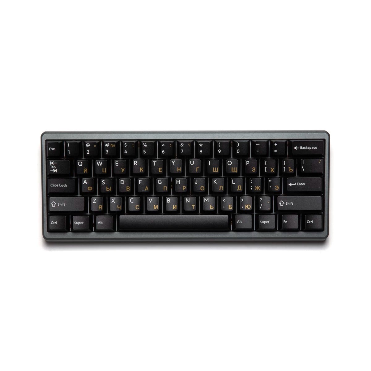 PBTfans Golden Keycap Set Doubleshot ABS - Divinikey